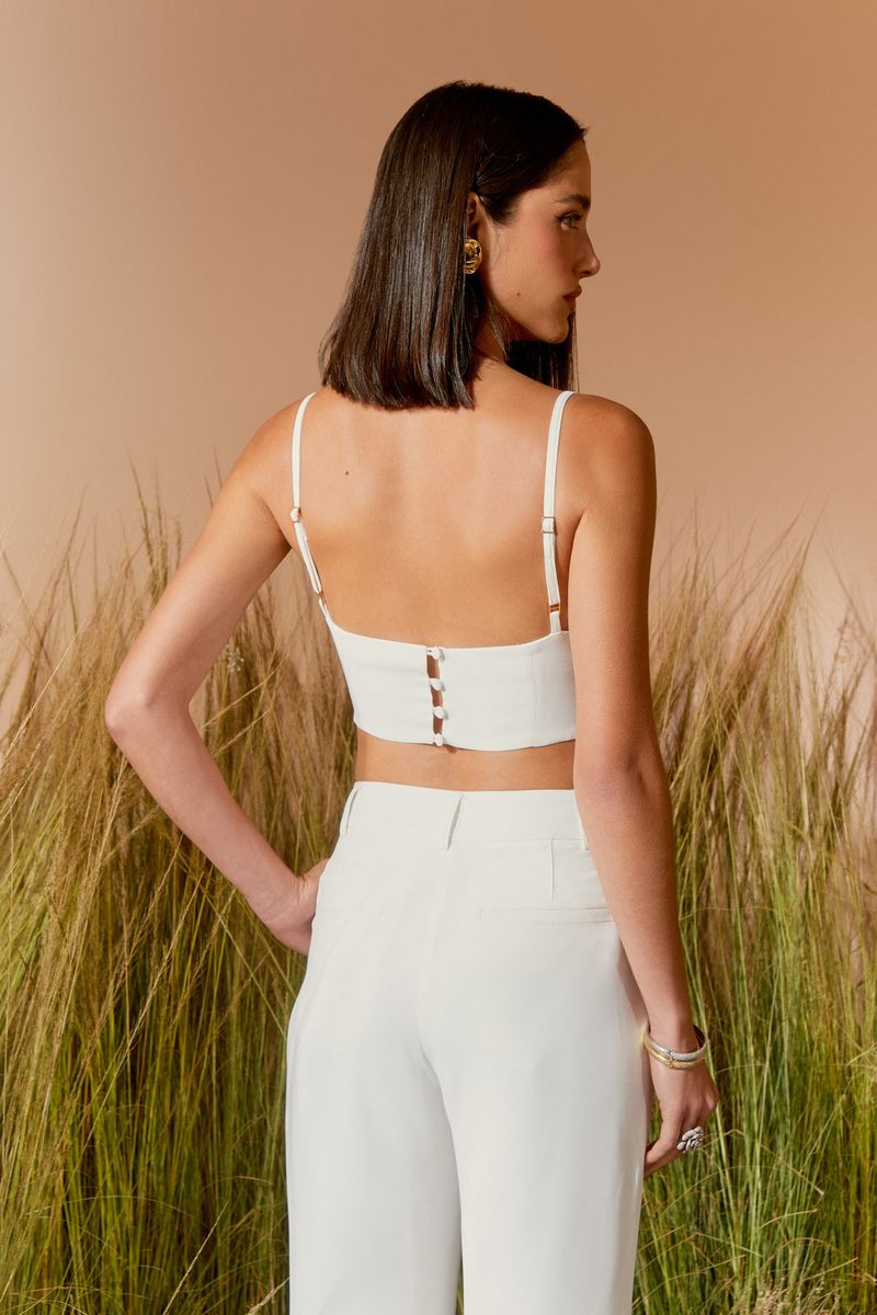 TOP CREPE DECOTE V