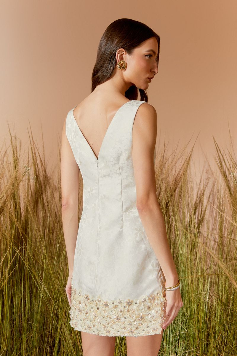 VESTIDO LILY BARRA BORDADA