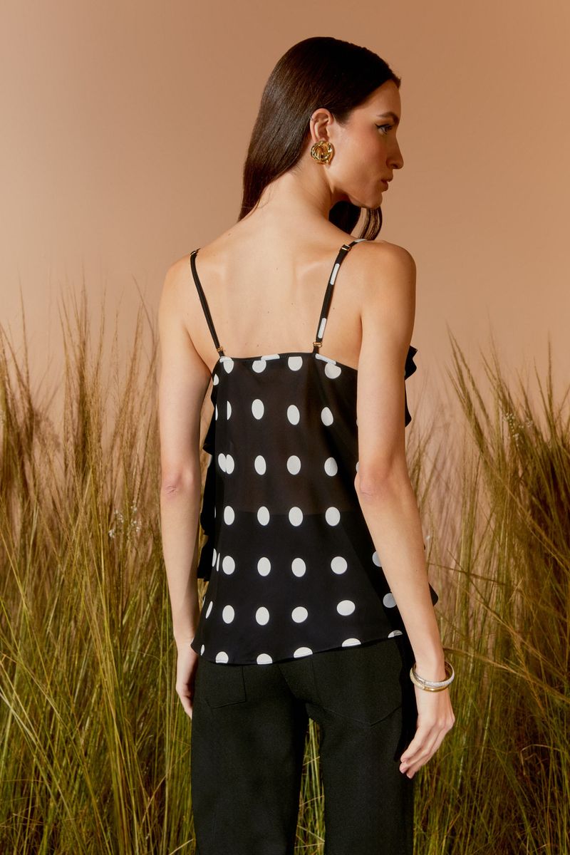 BLUSA DECOTE BABADOS