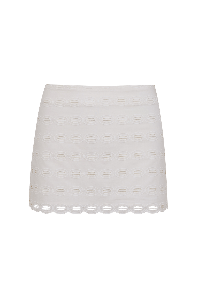 Saia Curta Zita Off White