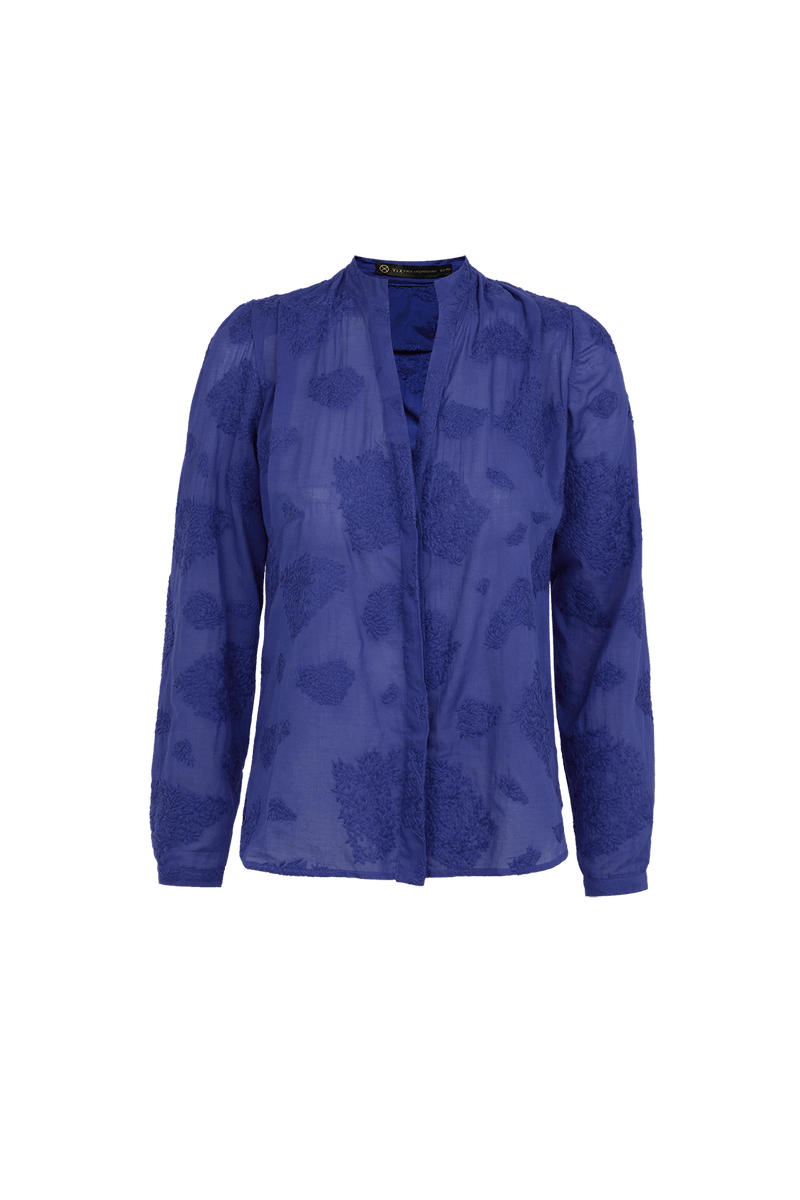 Camisa Manga Longa Yumi Sapphire