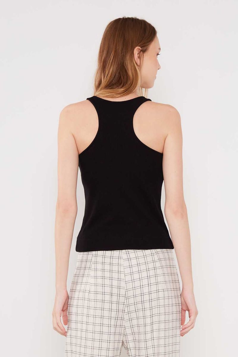 Regata Malha Basic - Preto