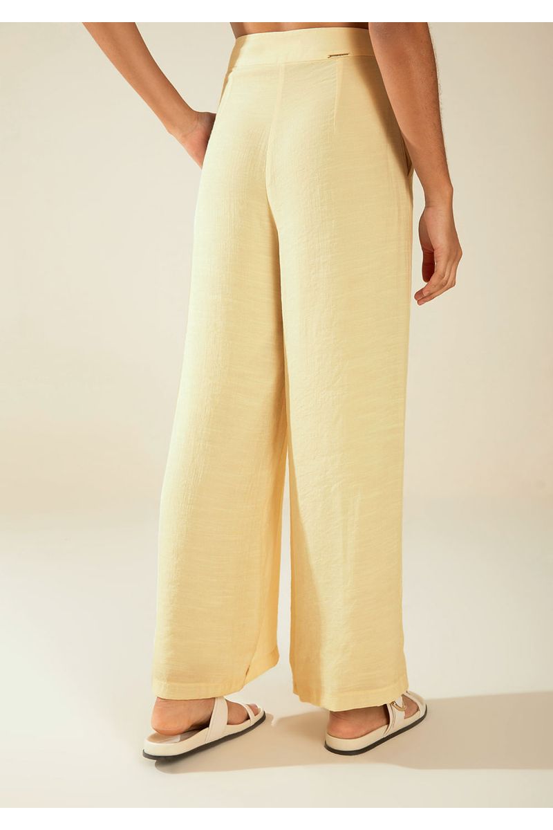 Calça Morena Rosa Jogging Alta Amarelo