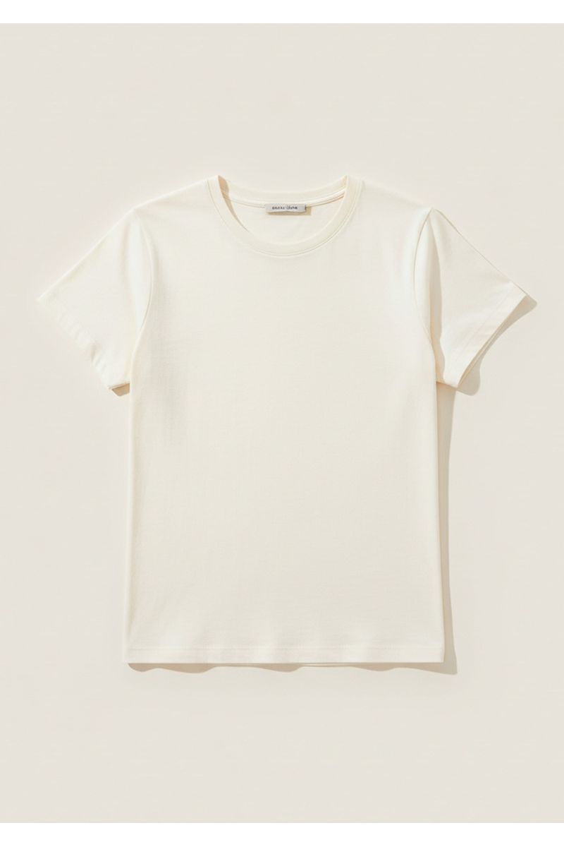 Camiseta Básica Feminina Slim World