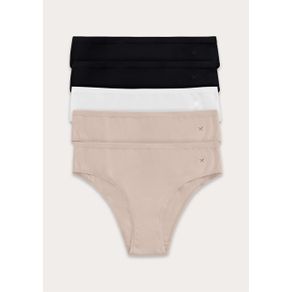 Kit 5 Calcinhas Básicas Biquíni