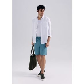 Bermuda Básica Masculina Em Sarja