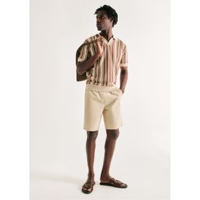 Bermuda Básica Masculina Em Sarja