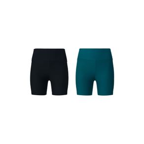 Kit 2 Bermudas Esportivas Femininas