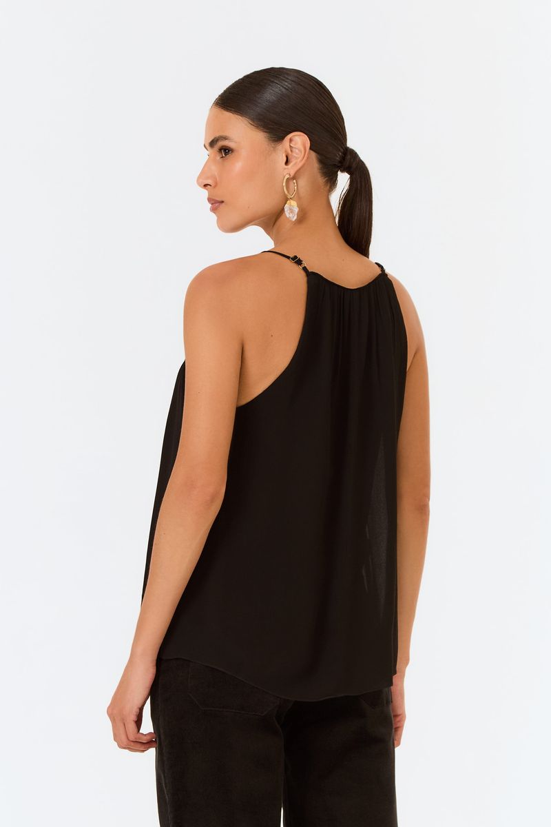 Blusa Alça Ggt Pespontos