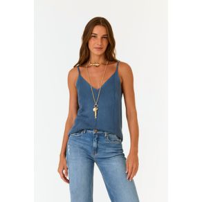 Blusa Tricot Decote v Alcinha