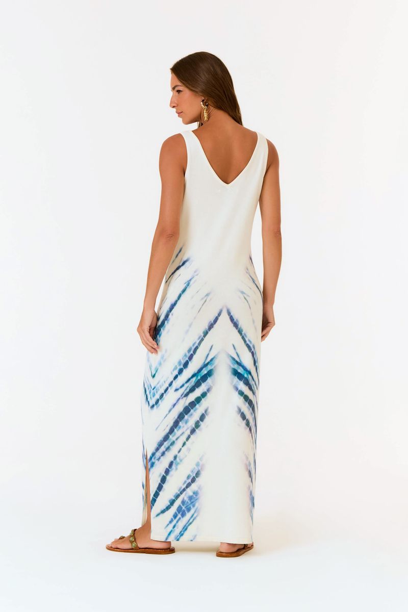 Vestido Tricot Tie Dye
