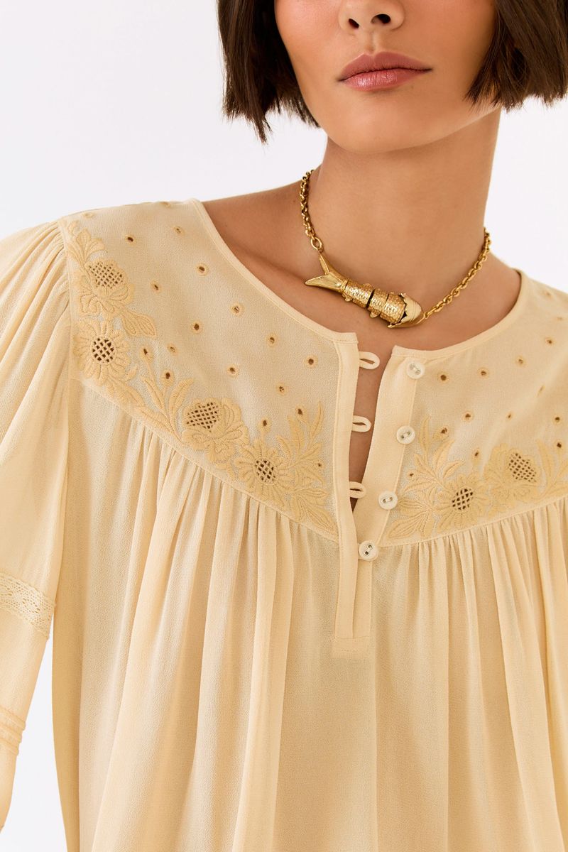 Camisa Ggt Rendas