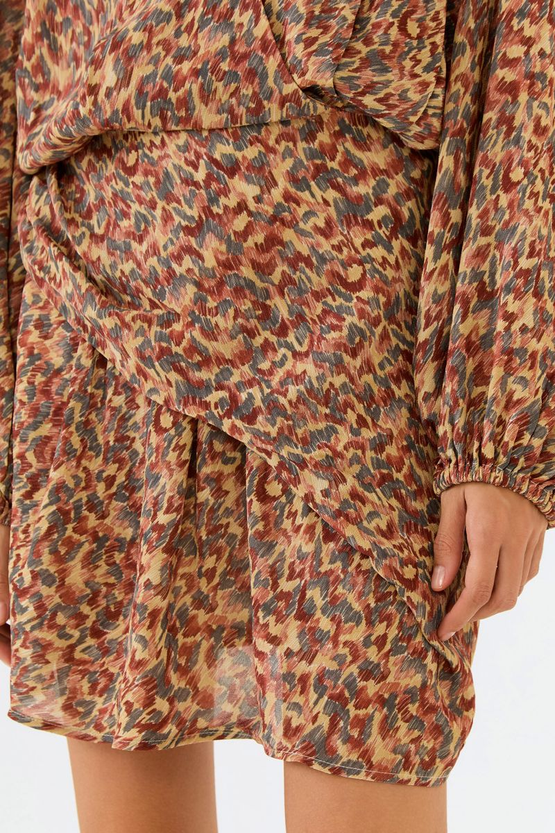 Vestido Curto Ggt Estampa Prisma