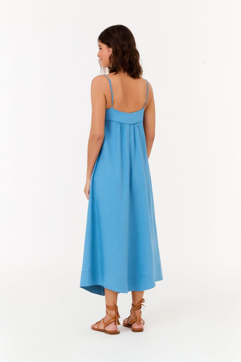 Vestido Detalhe Decote