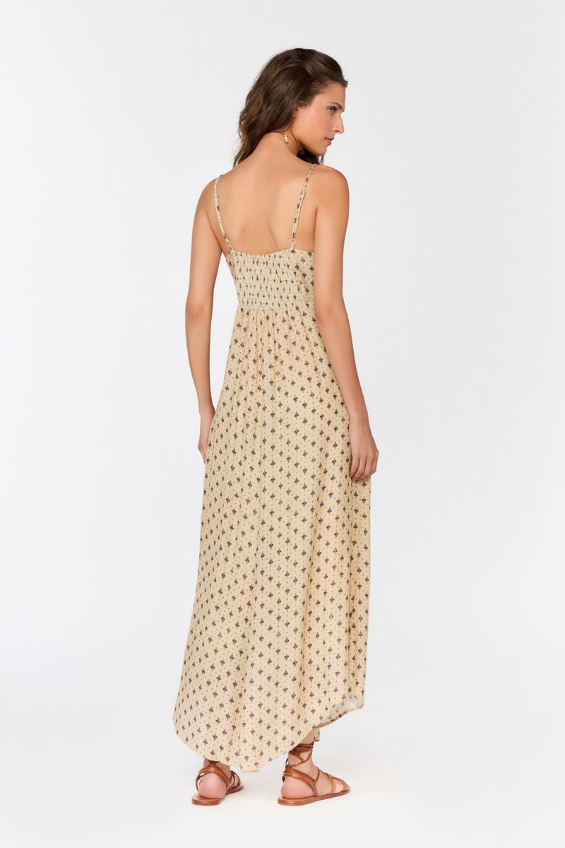 Vestido Metais Estampa Zaz