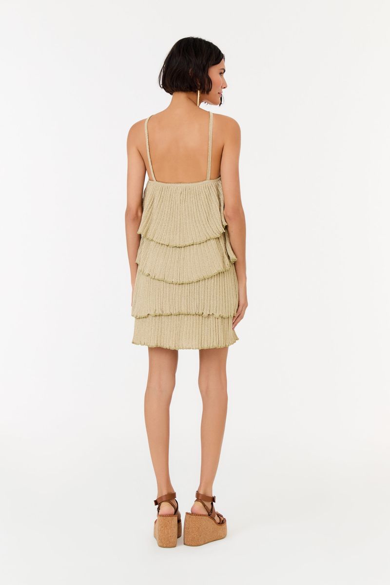 Vestido Tricot Mini Camadas