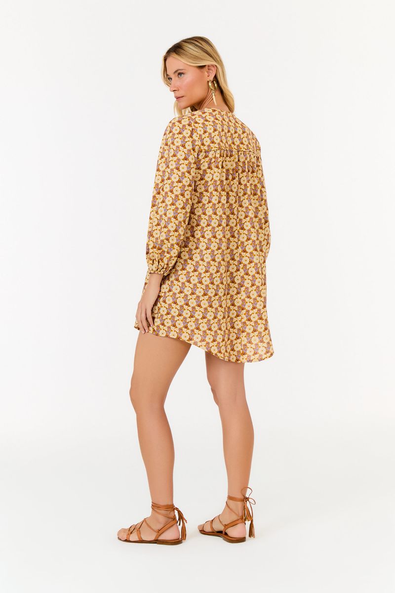 Vestido Curto Estampa Cali