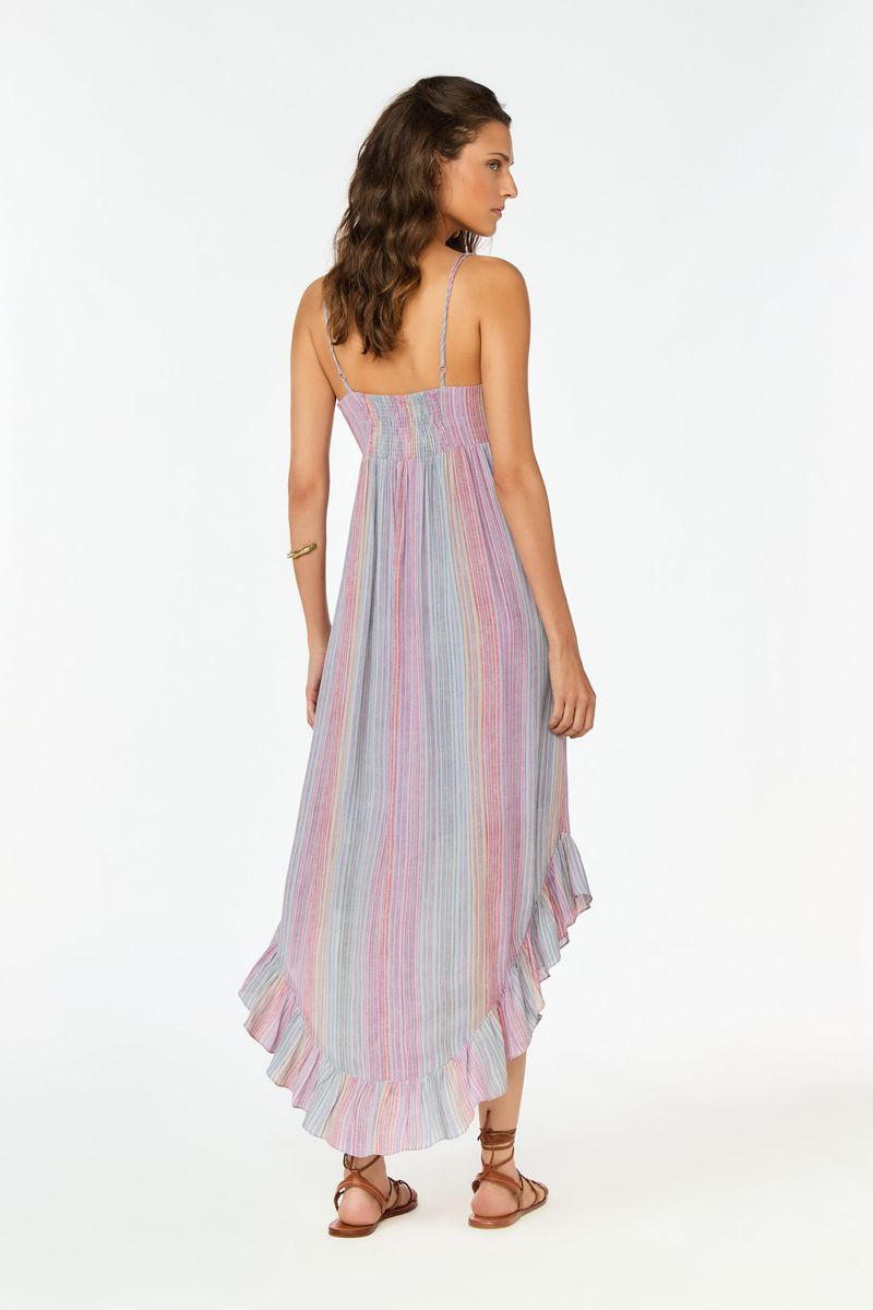 Vestido Torcido Ggt Estampa Píer