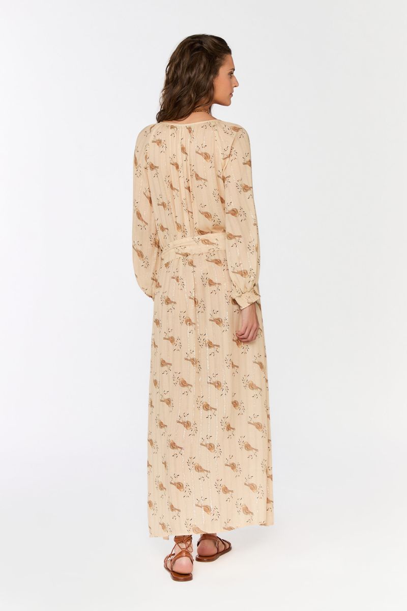 Vestido Chemise Estampa Sunny