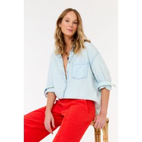 Camisa Jeans Oversize