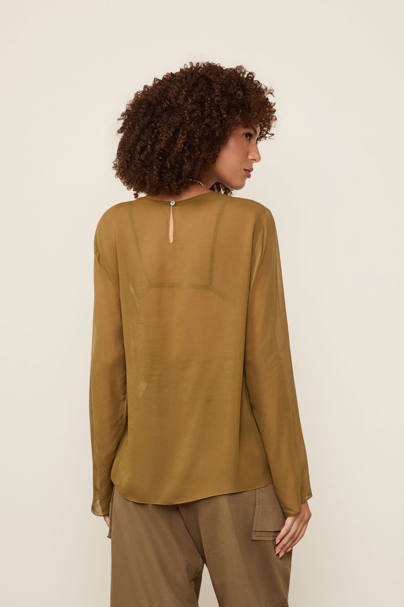 Blusa Manga Longa