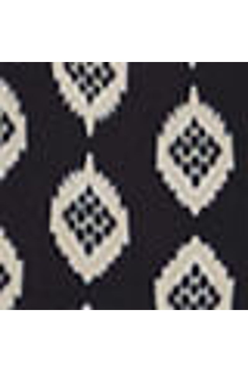 Macacão De Georgette Com Decote v Estampado