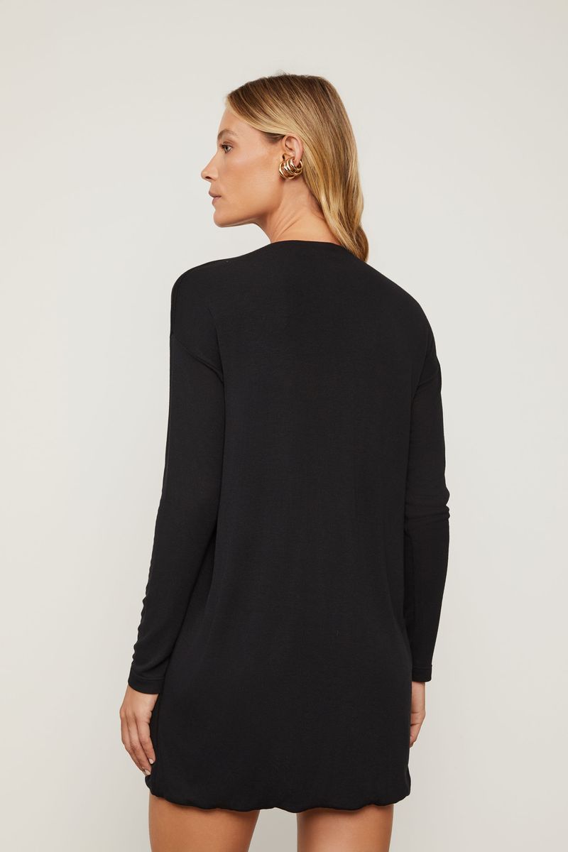 Vestido Manga Longa