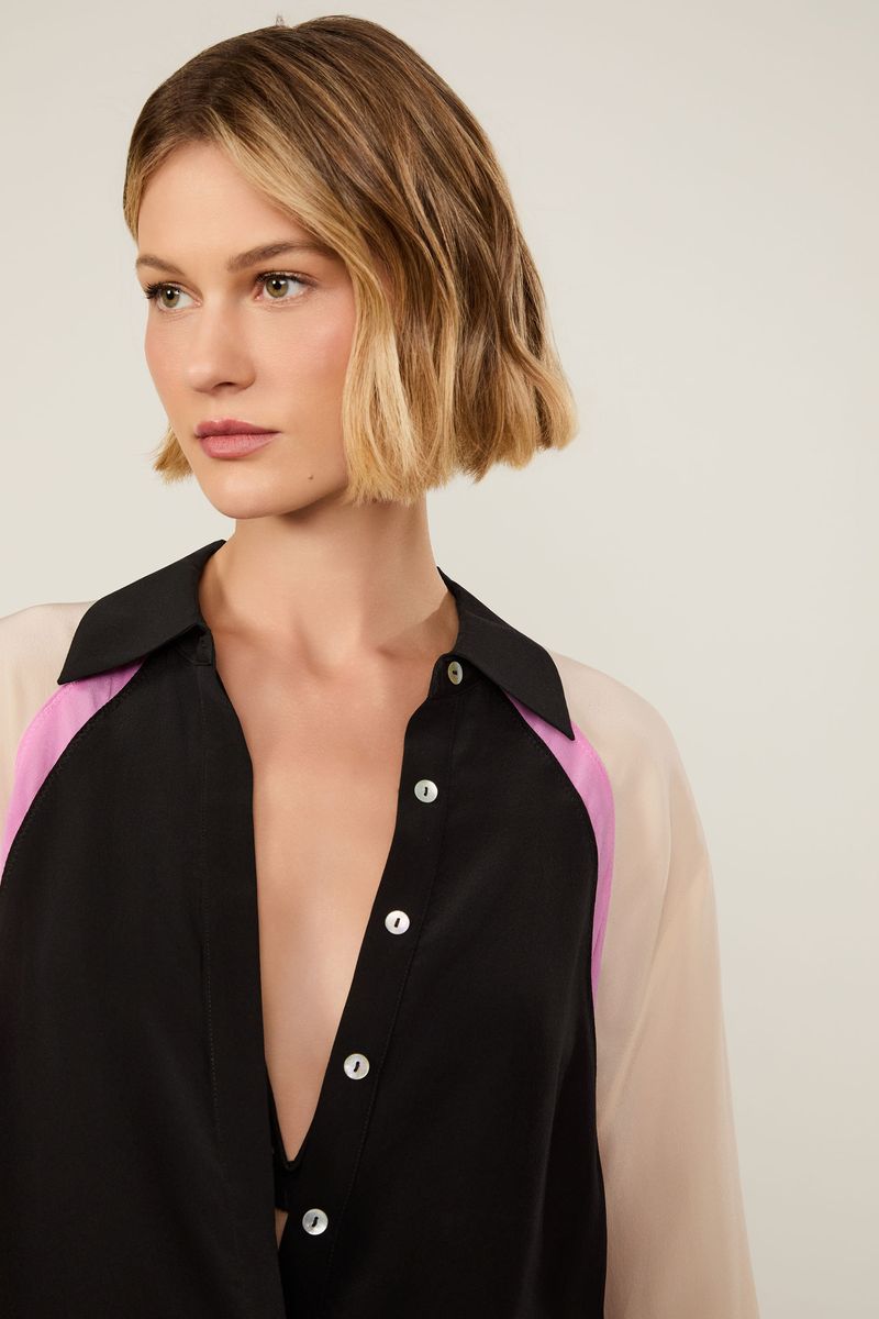 Overtop Recortes Colorblock