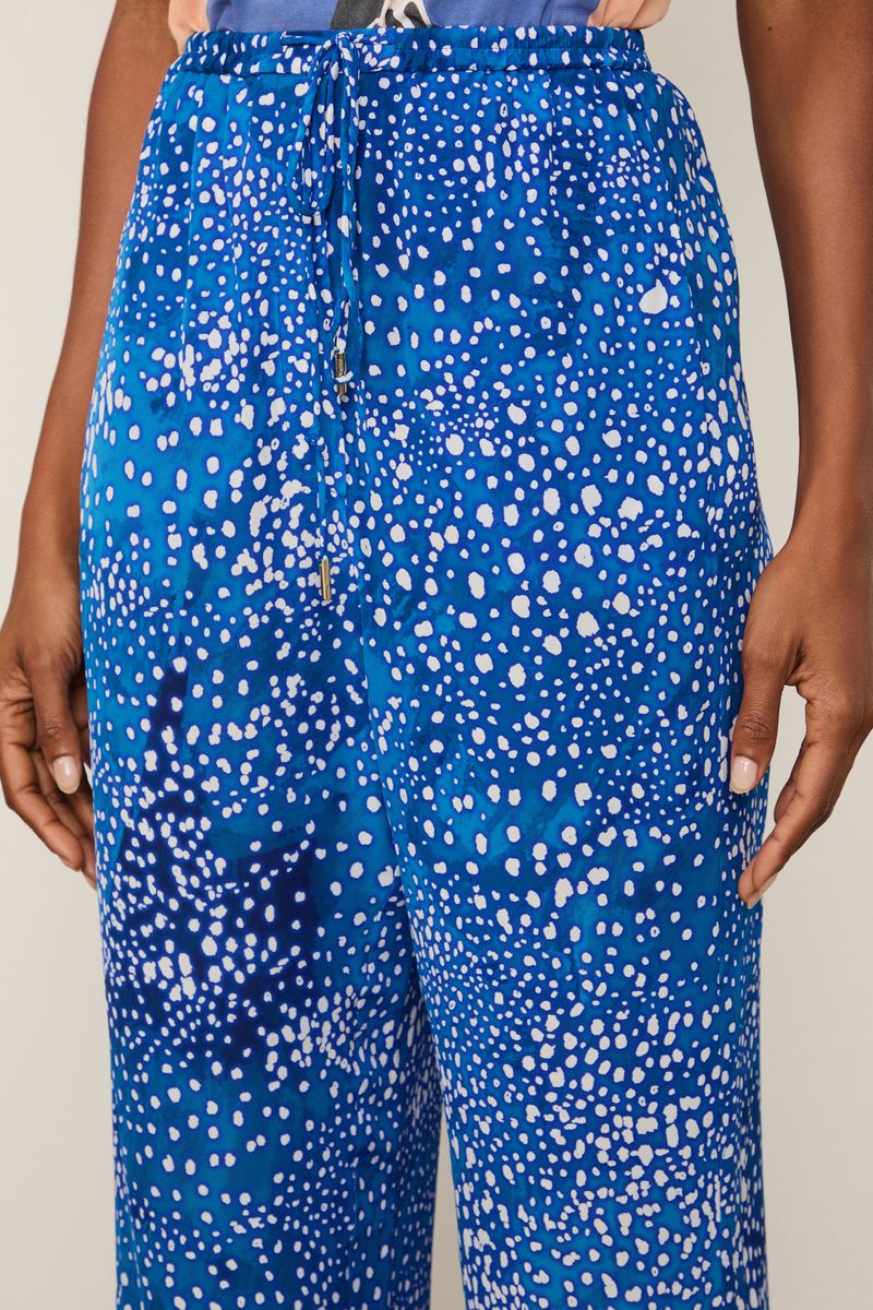 Calça Reta Estampado