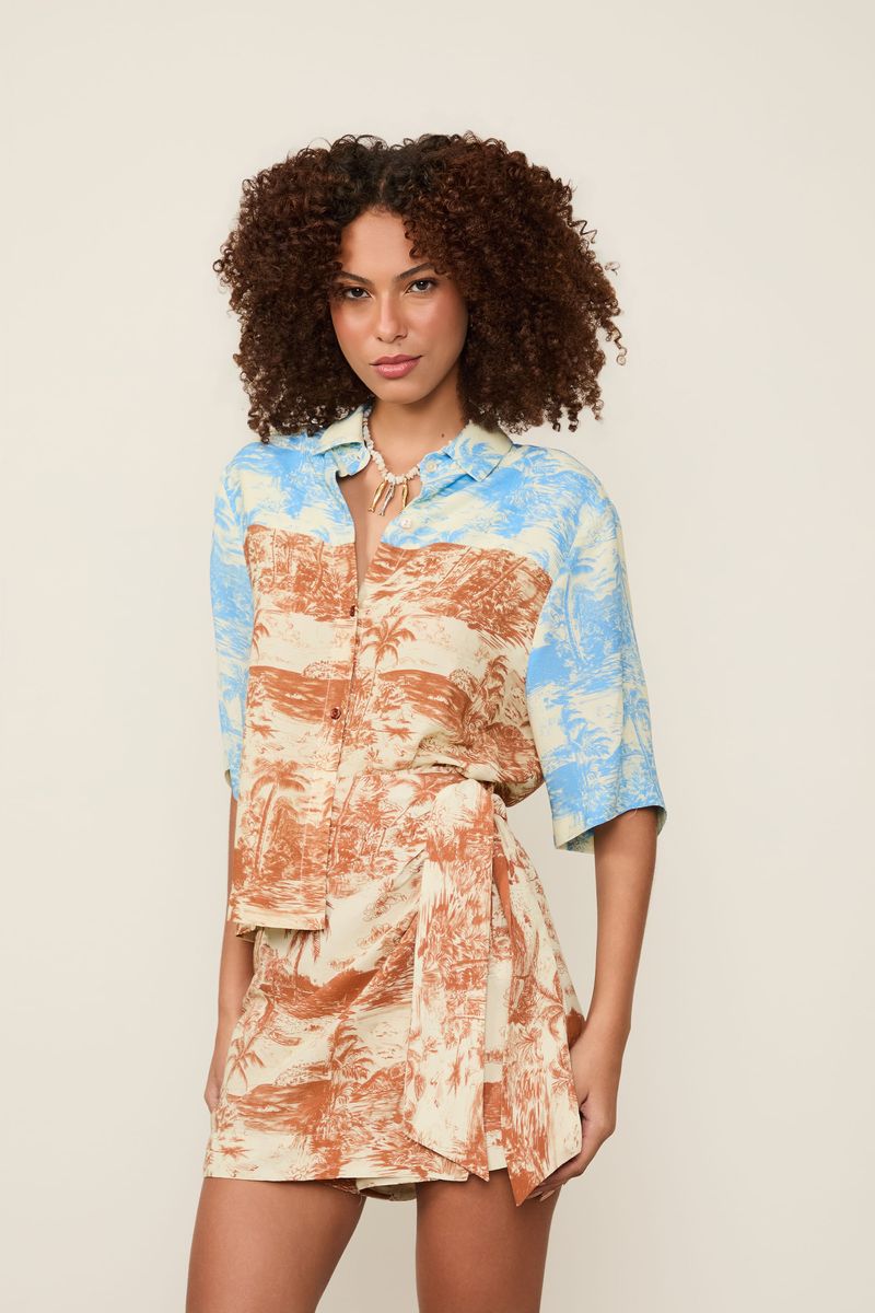 Short Saia Fig Cocotier Color