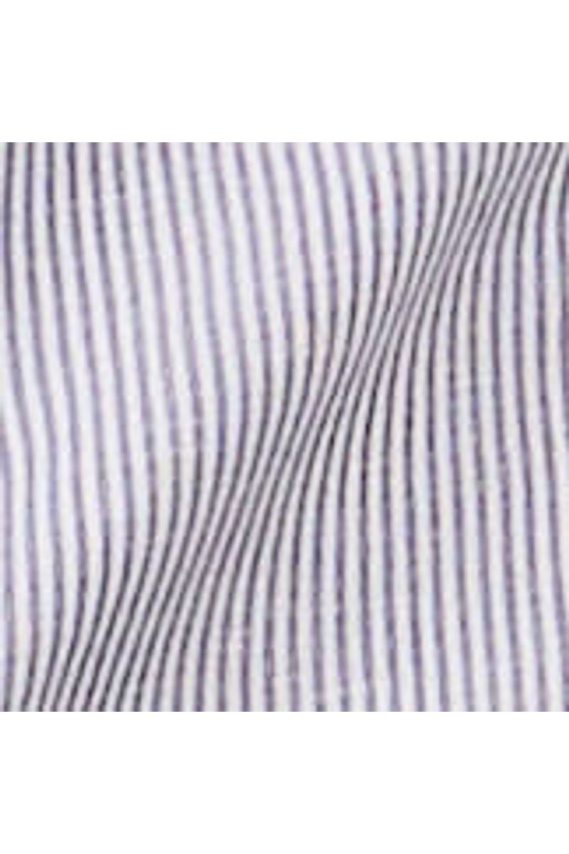 Short Saia De Linho Listras
