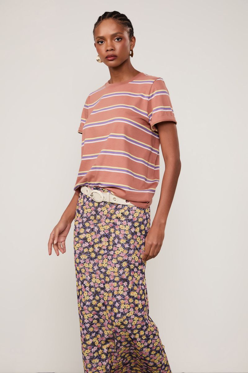 Saia Midi De Tule Liberty