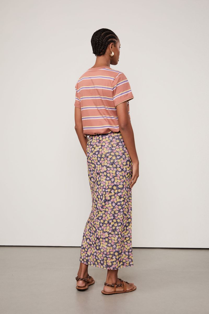 Saia Midi De Tule Liberty