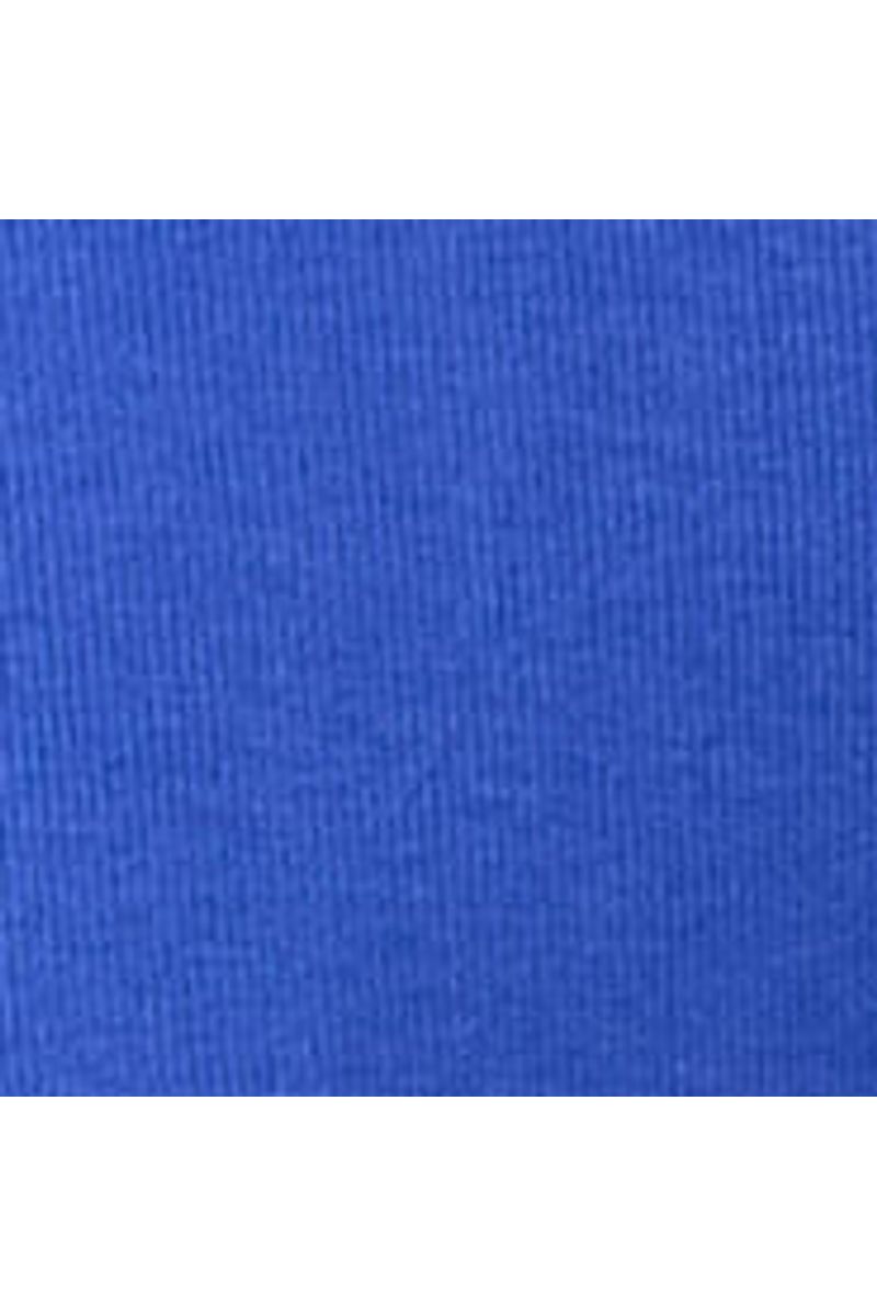 Vestido De Rib Decote Nadador Azul