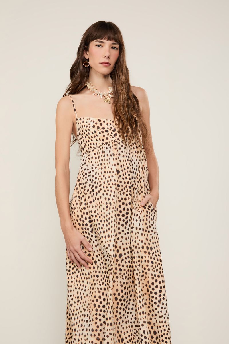 Vestido Est Onca Oasis