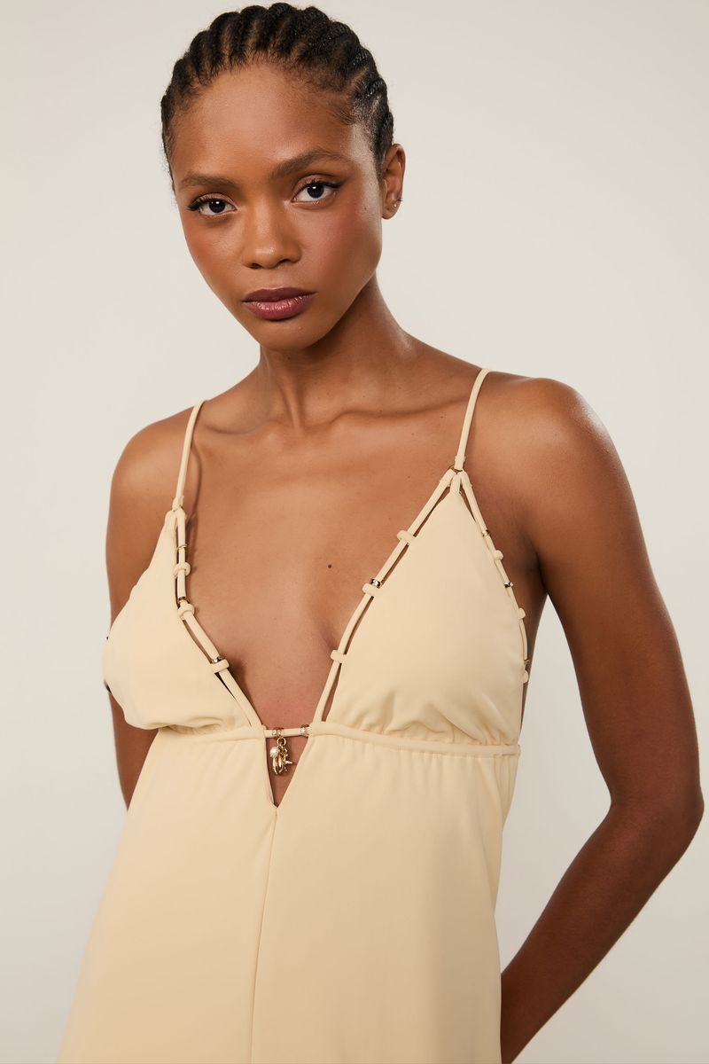 Vestido Jersey Midi Berloques