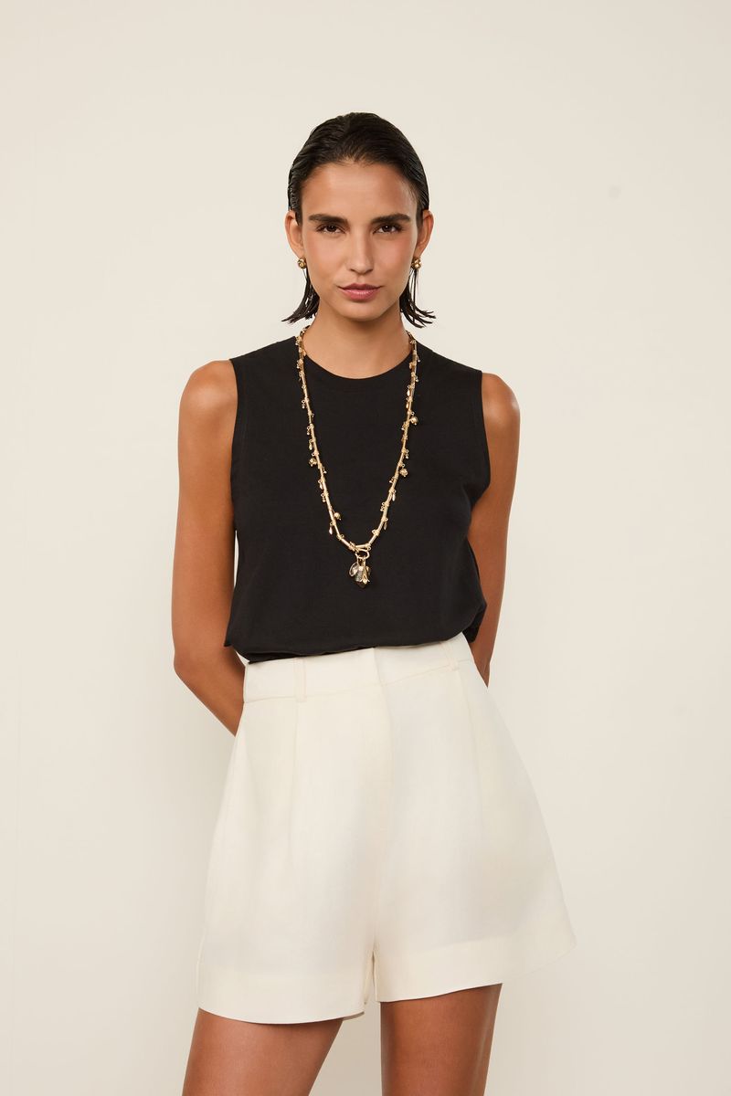 Short Basic Off White