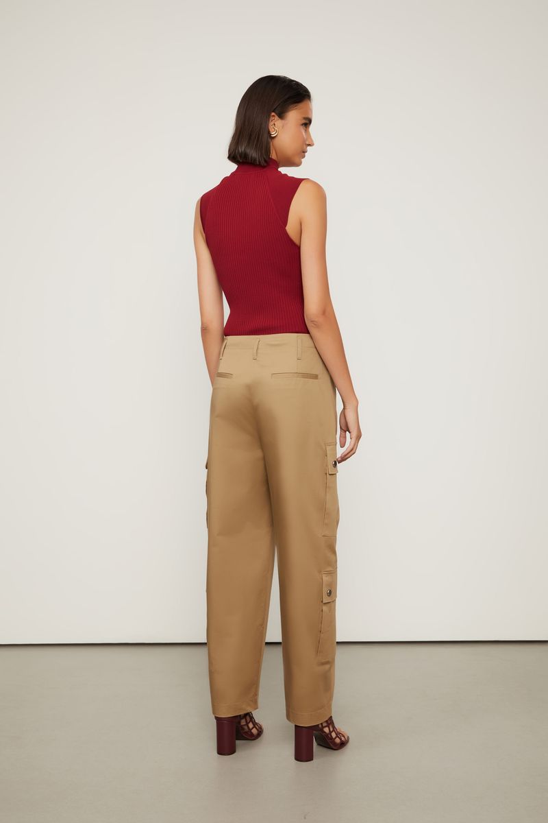 Calça Cargo Com Bolsos Zlt