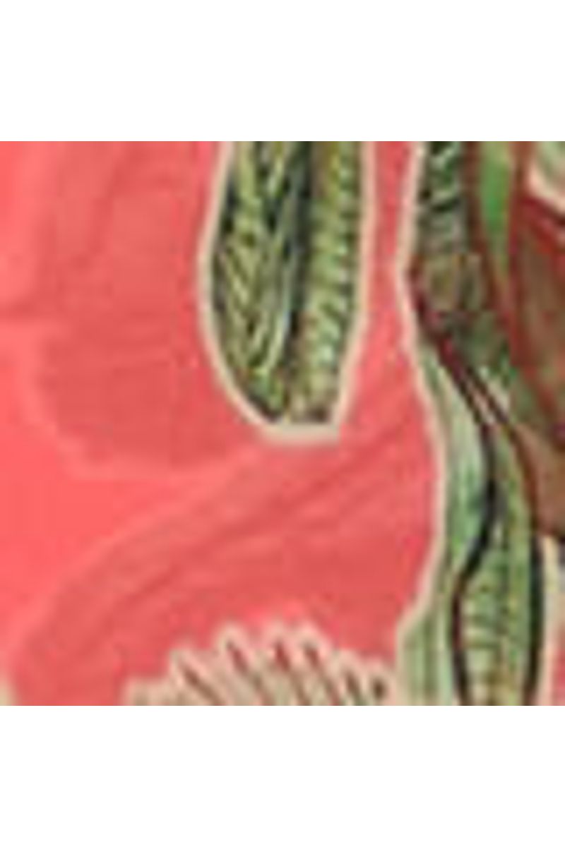 Saia De Georgette Leve Longa Estampada