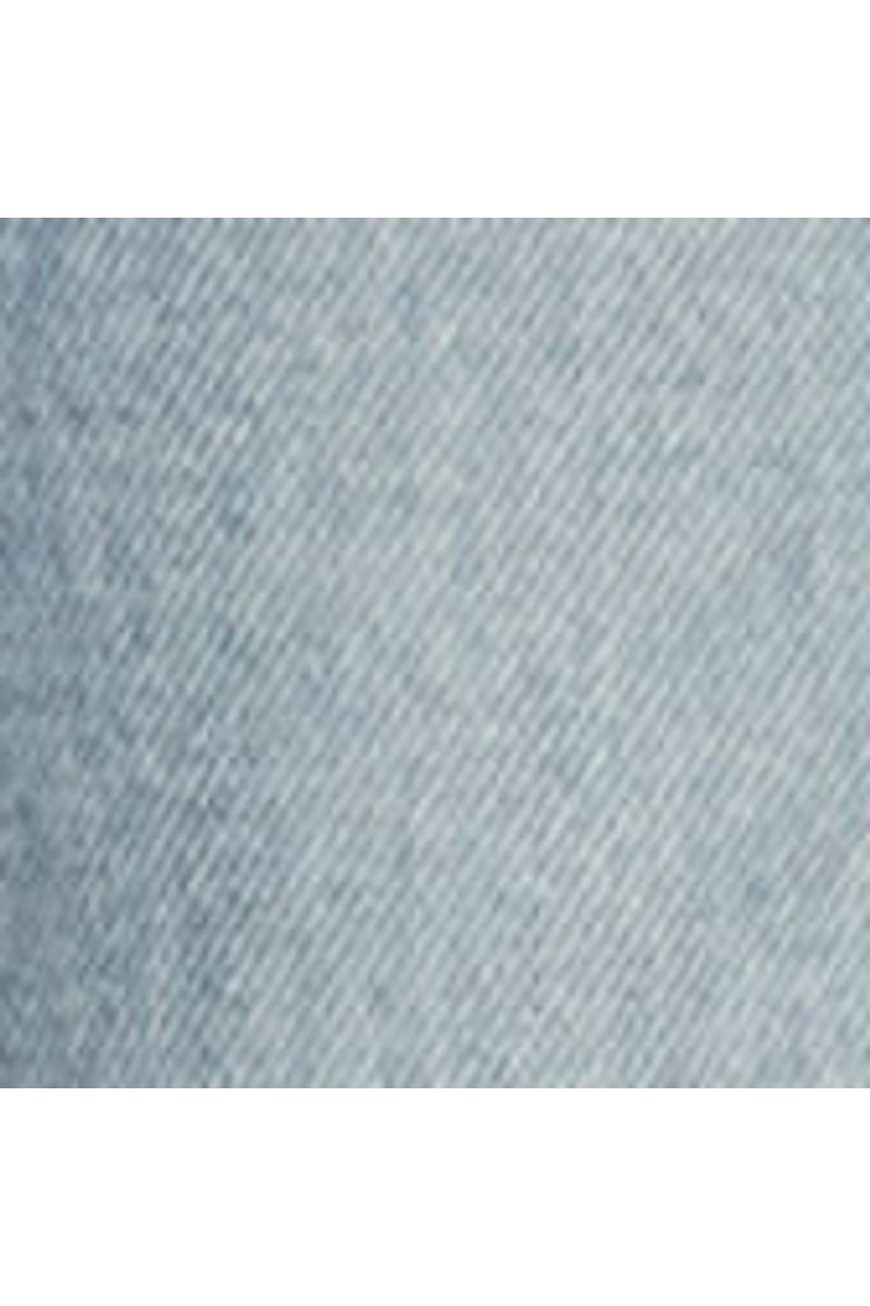 Calça Jeans Reta Com Lavagem Clara