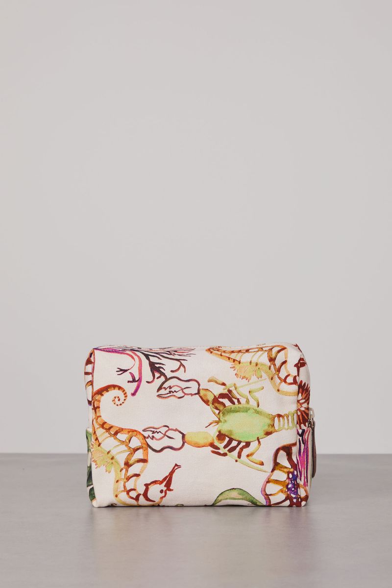 Necessaire Grande Fig Fundo Do Mar