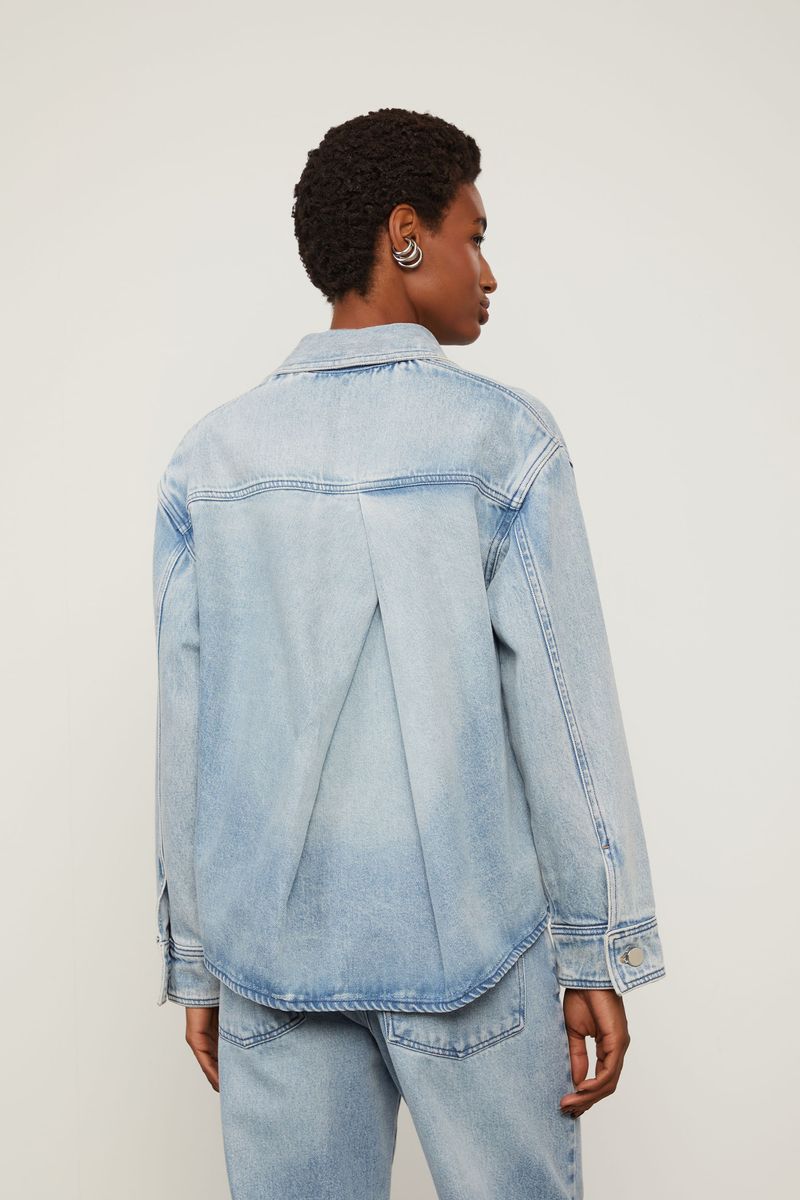 Camisa Jeans Origami Costas