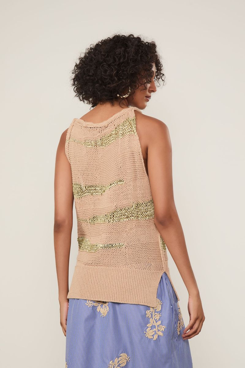 Regata De Tricot Mix Pontos