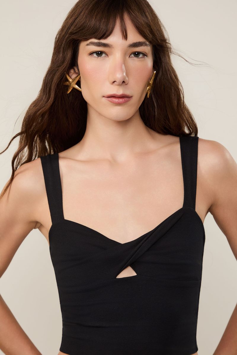 Top Busto Torcido Basic