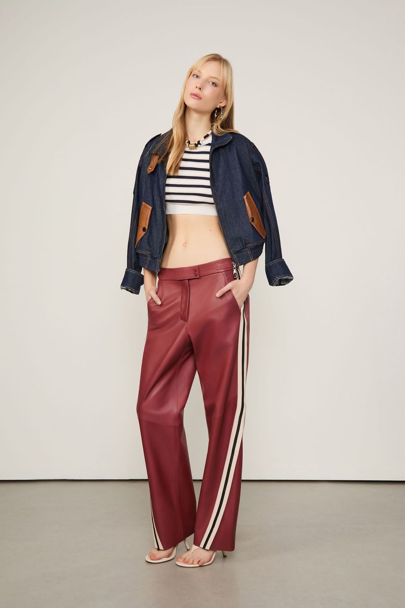 Top Cropped De Tricot Listras Lurex