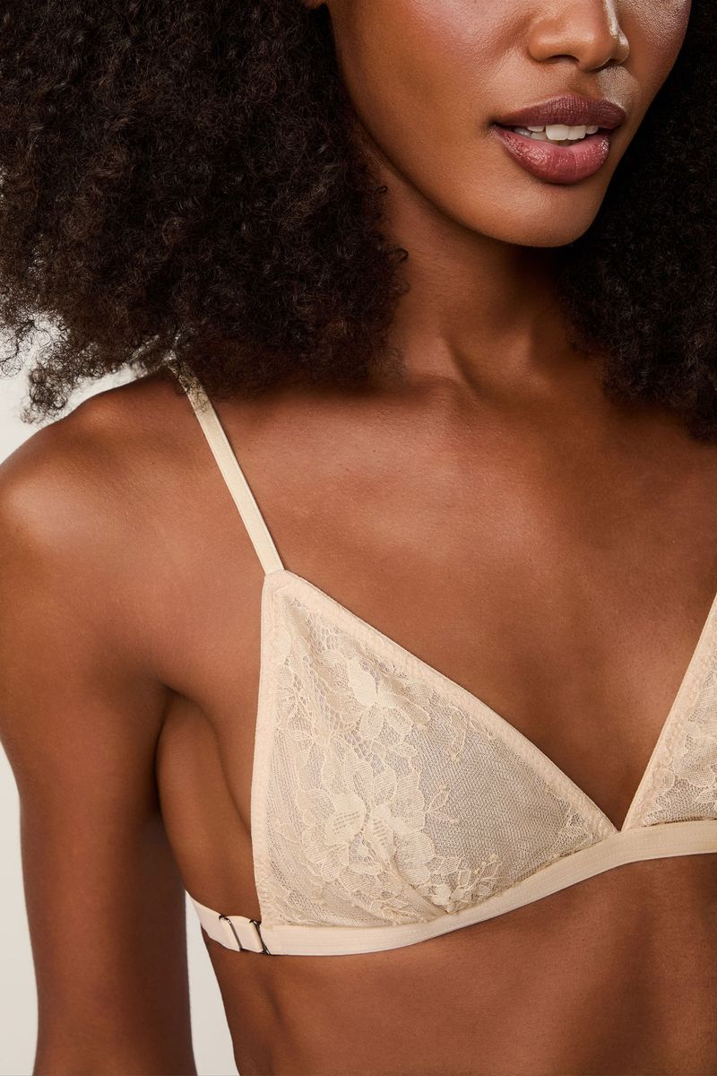 Top De Renda Triangulo Intimates