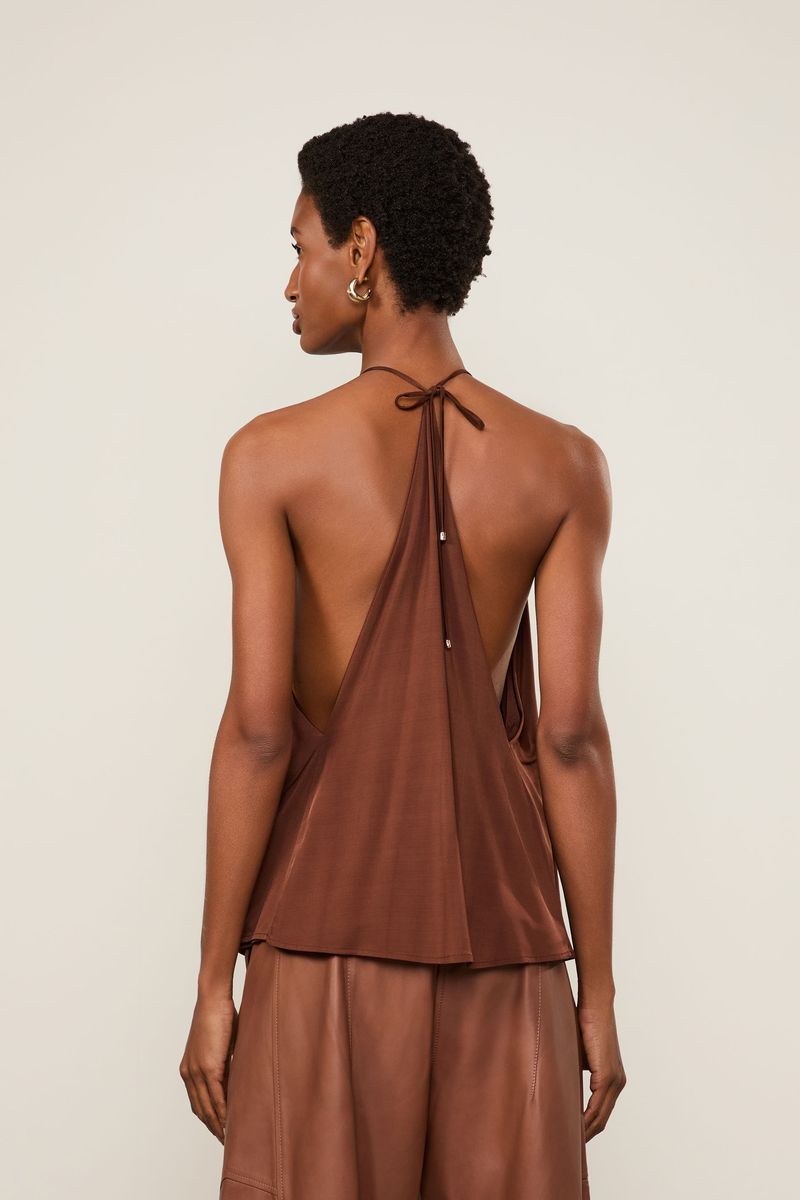 Blusa Jersey Pregas Adorno