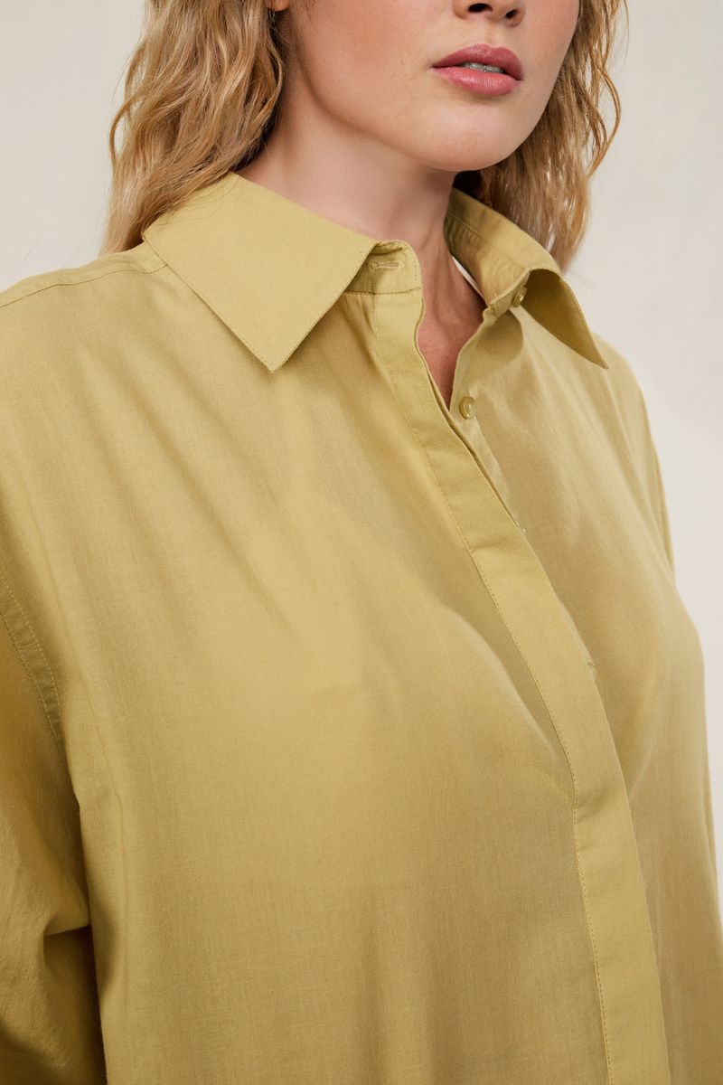 Camisa Cotton Com Bolso
