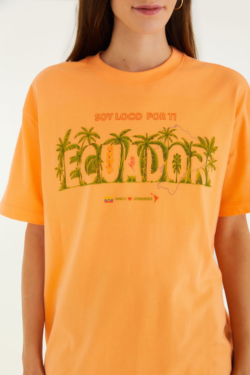 T-Shirt Média Soy Ecuador