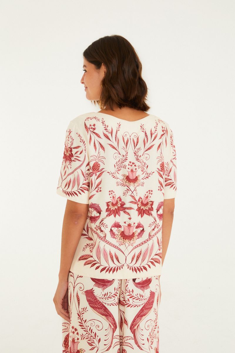T-Shirt Estampada Nina